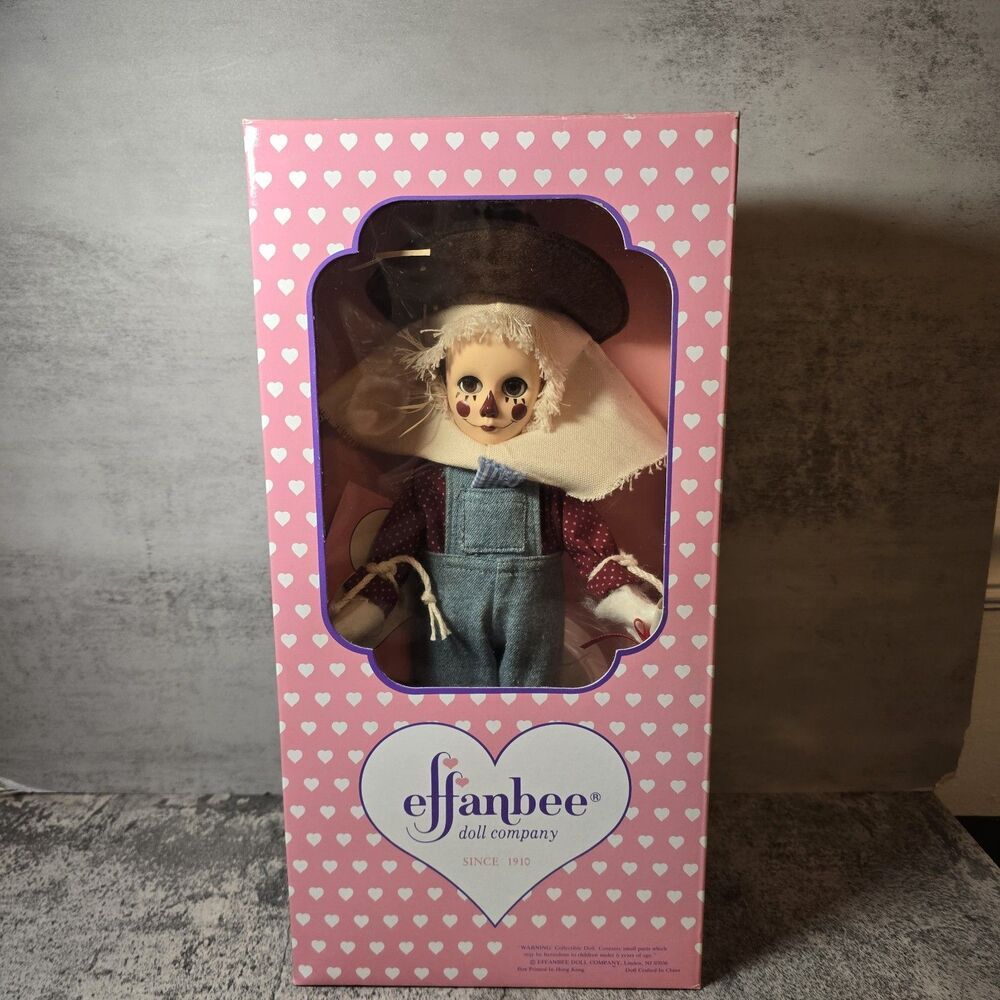 Effanbee Wizard of Oz Straw Man Doll SV141 Scarecrow Mint In-Box 020625WT2